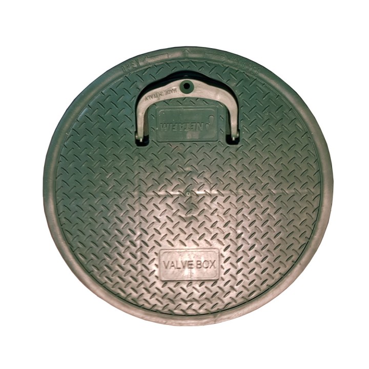 Couvercle pour regard NETAFIM rond, diam. 10" avec poignée