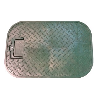 Couvercle pour regard NETAFIM rectangulaire, dim. 41 x 28 cm avec poignée