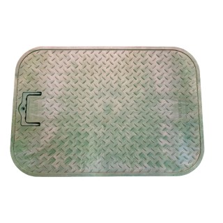 Couvercle pour regard Jumbo NETAFIM rectangulaire, dim. 56 x 39 cm avec poignée