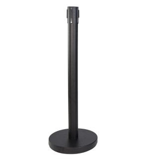 Poteau récepteur Viso noir - Sans Sangle