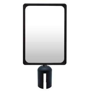 Panneau Viso A4 noir + adaptateur noir pour RECO