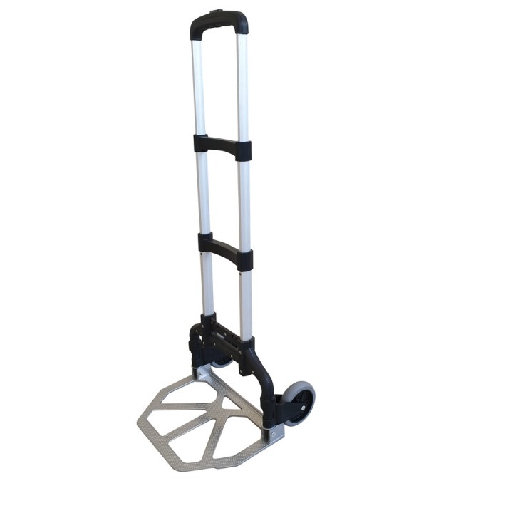 Diable manutention pliant Viso, alu - charge maxi 70 kg