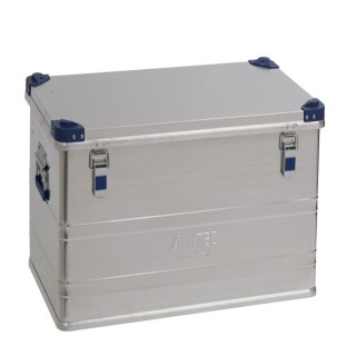 Caisse aluminium Viso avec coins en PP capacité 140L - Superposable