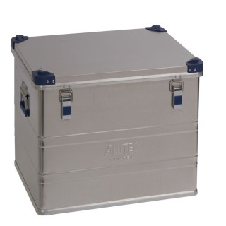Caisse aluminium Viso avec coins en PP capacité 157L - Superposable