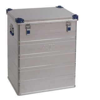 Caisse aluminium Viso avec coins en PP capacité 243L - Superposable