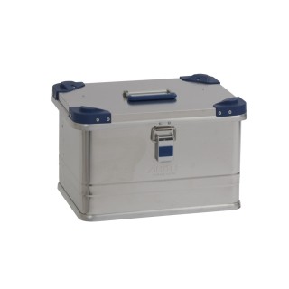 Caisse aluminium Viso avec coins en PP capacité 30L - Superposable