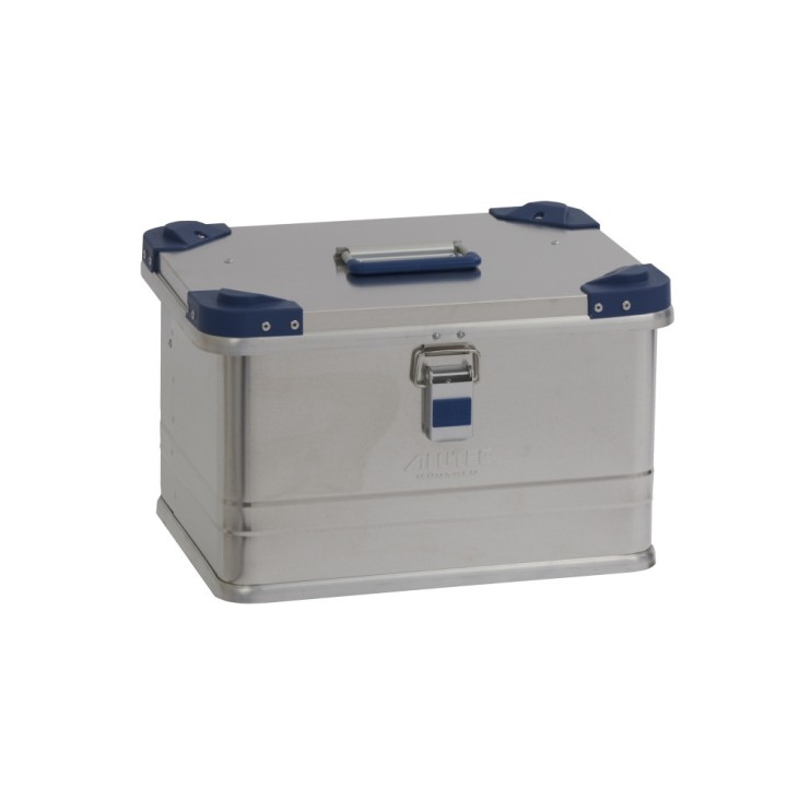 Caisse aluminium Viso avec coins en PP capacité 30L - Superposable