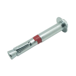 Lot de 8 fixations boulons + chevilles Viso acier - Ø 12 mm - L80 mm pour barrières
