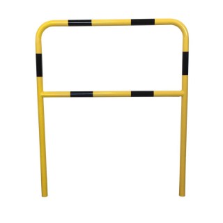 Barrière de sécurité Viso Ø 40 mm - noire-jaune 1000 x 1200 mm