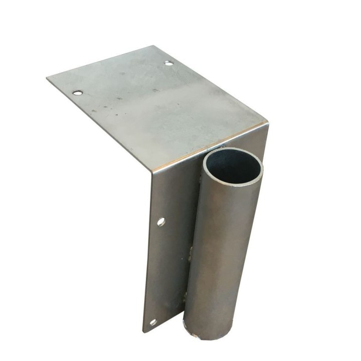 Fixation Viso 1 pied pour barrières série BAS600 - acier