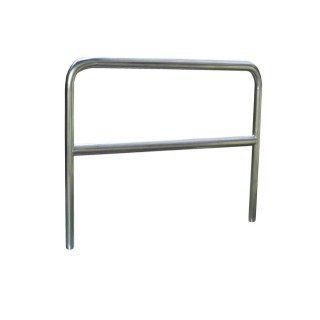 Barrière de sécurité Viso à sceller - tube Ø 60mm - Acier galvanisé L2000 x H1200 mm
