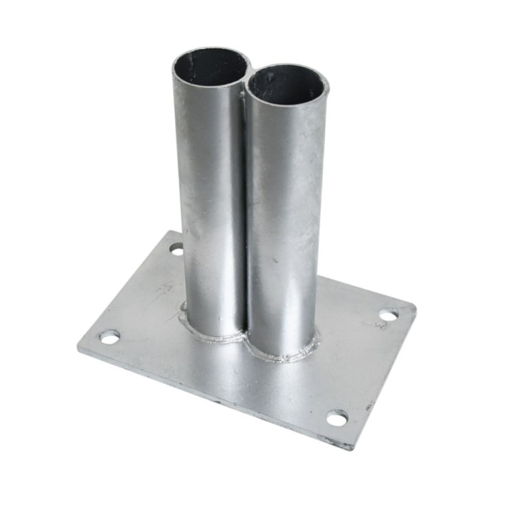 Base à fixer Viso 2 pieds pour barrieres Ø 40 mm série BAS400
