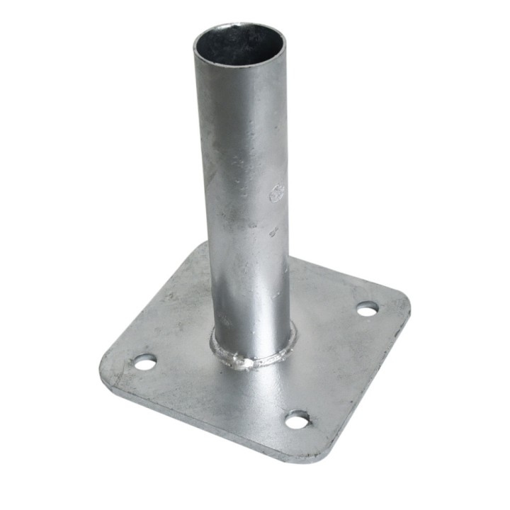 Base à fixer Viso 1 pied pour barrieres Ø 40 mm série BAS400