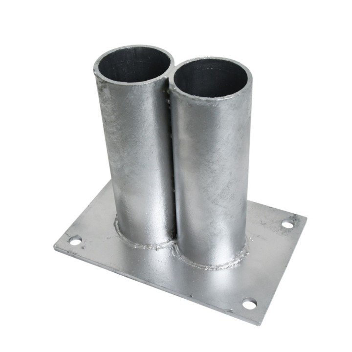 Base à fixer Viso 2 pieds pour barrieres Ø 60 mm série BAS600