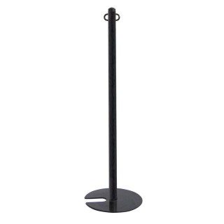 Poteau budget Viso acier noir