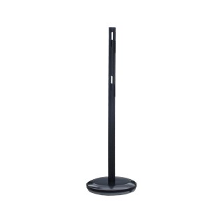 Poteau métal Viso base fixe Ø 330 mm - noir