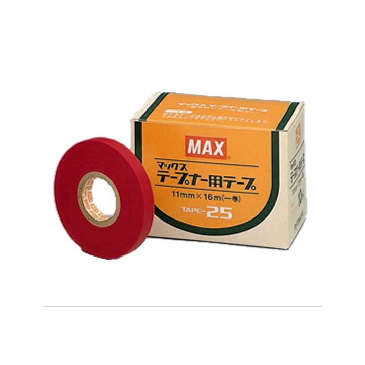 Ruban rouge TAPE-25 pour pinces HT Max, larg. 25 mm, long. 16 m (lot de 10)