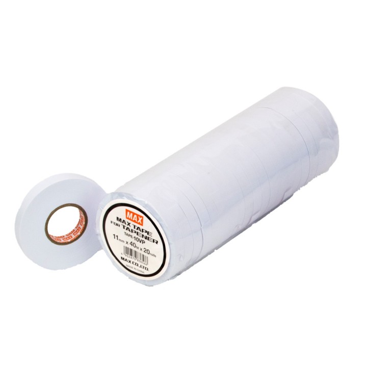 Ruban blanc TAPE-10VP pour pinces HT Max, larg. 10 mm, long. 40 m (lot de 20)