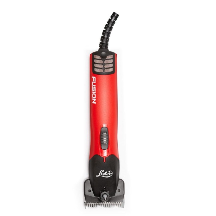 Tondeuse filaire Fusion Clipper Lister rouge pour chevaux