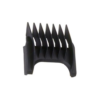 Contre-peigne à glisser plastique noir Moser 6,0 mm