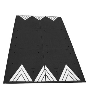 Ralentisseur Dos d'âne Coussin berlinois Viso Noir - Conforme CEREMA - 3m x 1,8m