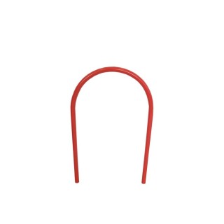 Epingle borne incendie Viso à sceller, acier - rouge - tube Ø 40 mm