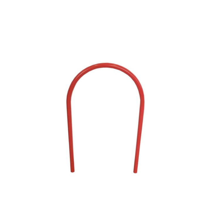 Epingle borne incendie Viso à sceller, acier - rouge - tube Ø 40 mm