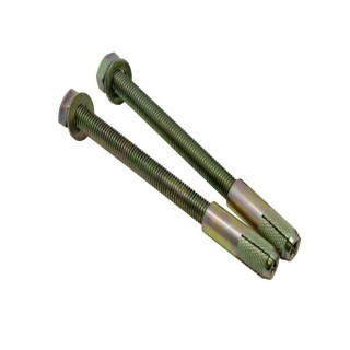 Fixation boulon ( Ø 12x120 mm) + cheville ( Ø 16 mm) Viso métal pour béton x 2