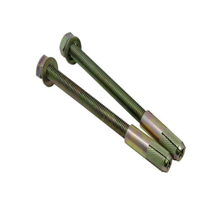 Fixation boulon ( Ø 12x120 mm) + cheville ( Ø 16 mm) Viso métal pour béton x 2