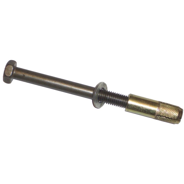 Fixation boulon ( Ø 12x120 mm) + cheville ( Ø 16 mm) Viso métal pour béton x 12