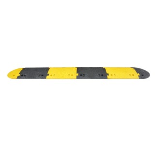 Ralentisseur FAST70 Viso - noir-jaune - 2500X430X70 mm avec fixations et embouts
