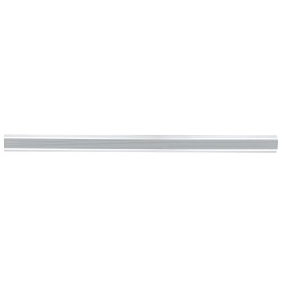 Plat de marche Viso antidérapant acier recouvert PVC gris 900 x 50 mm - Lot de 10
