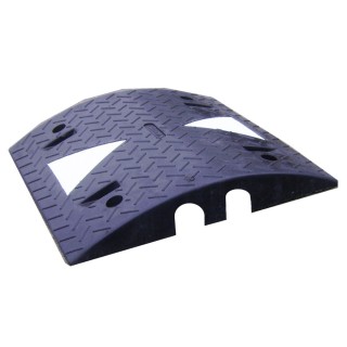 Passe-câble Viso 2 canaux (2 x Ø 50 mm) avec bouchons