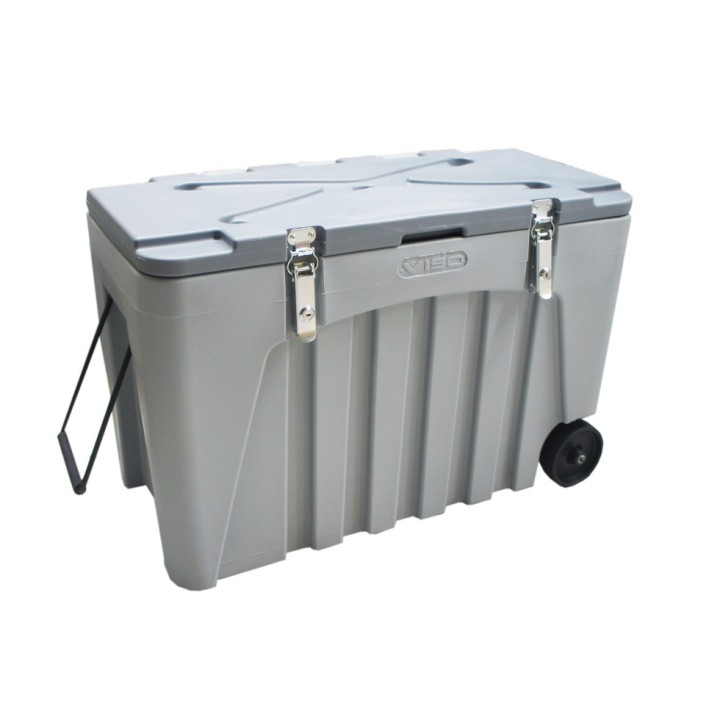 Coffre Viso PEHD 104 L avec roulettes Ø 125mm - water proof IPX5