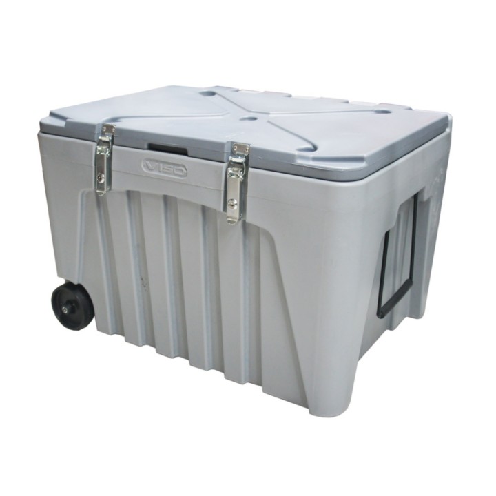 Coffre Viso PEHD 131 L avec roulettes Ø 125mm - water proof IPX5