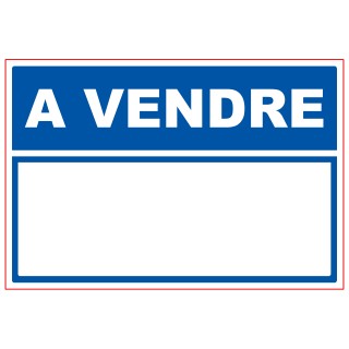 Panneau PVC Viso : A VENDRE - Lot de 5