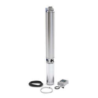 Pompe S4 3/19 Mono Jetly, 4" immergée inox pour forages