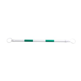 Barre extensible Viso pour cône - 2 anneaux - Vert-blanc