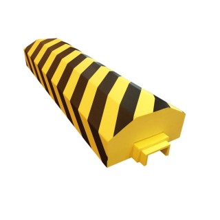 Protection Viso pour IPN 80-100-120 mm - Ouverture 104 x 60 mm - mousse - noir-jaune