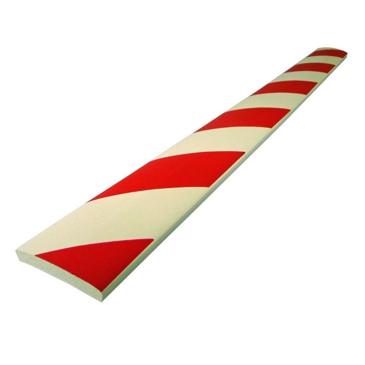 Lot 5 protections plates Viso mousse - rouge-blanc