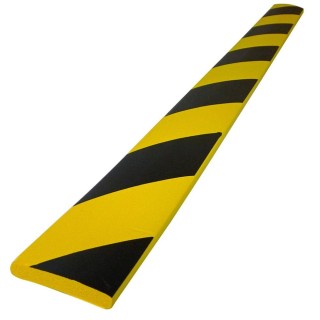 Lot 5 protections plates Viso mousse - noir-jaune