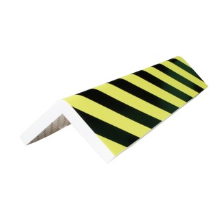 Lot 5 protections d'angle Viso mousse - noir-jaune