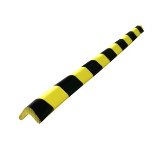 Lot 5 protections d'angle Viso mousse - 750 x 30 x 8 mm - noir-jaune