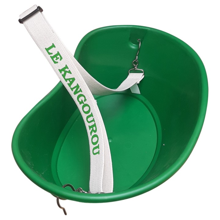 Panier K3 Le Kangourou polypropylène - 15 litres - vert