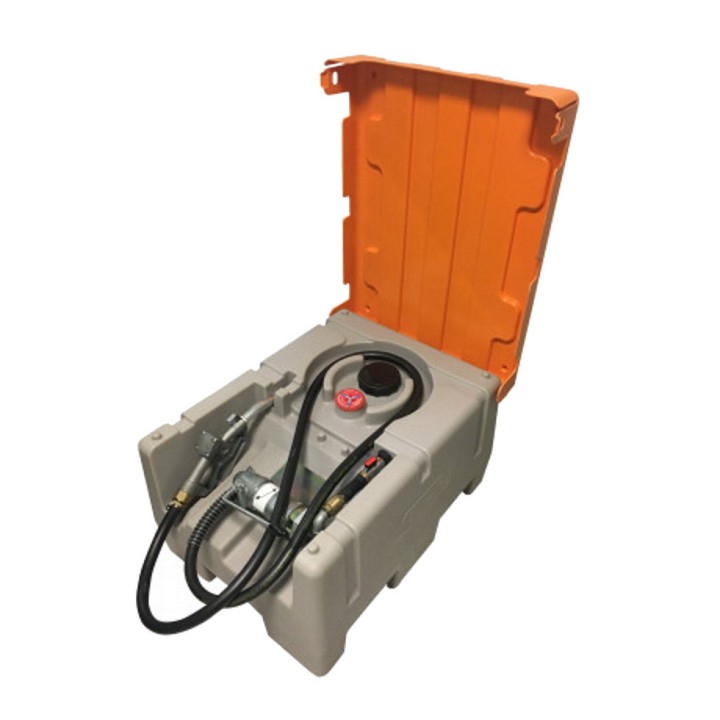 Station service Easy Mobil 125 Cemo, avec pompe manuelle et capot