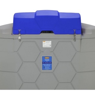 Capot bleu pour station Blue Cube Cemo 5000 L