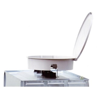 Entonnoir PFV Cemo avec couvercle pour cuve UNI