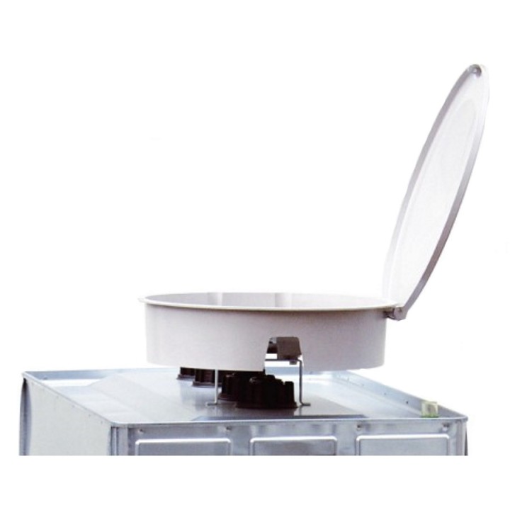 Entonnoir PFV Cemo avec couvercle pour cuve UNI