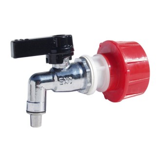 Robinet laiton chromé 3/4", 26 mm
