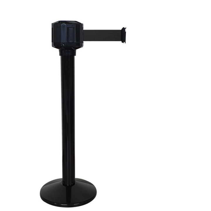 Poteau Viso RX1050 noir- boitier étanche - sangle noire - 10 m x 50 mm